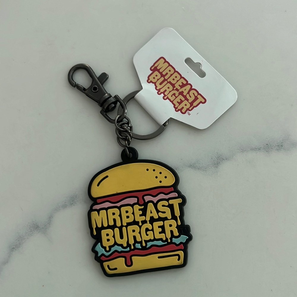 Mr. Beast Burger Key Chain
